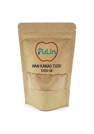Ham Kakao Tozu - 1000 Gr - İşlem Görmemiş Saf Kakao Raw Cocoa