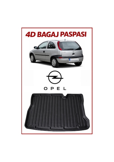 Opel Corsa C 2004 Model 4d Bagaj Havuzu