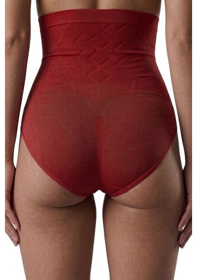 Fit Women Yüksek Bel Göbek Ve Bel Külot Korse 1050 Kırmızı