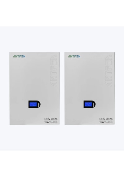 Antfea 51.2v 200ah Lifepo4 Wall Batarya 2 Adet - 20.48 Kwh