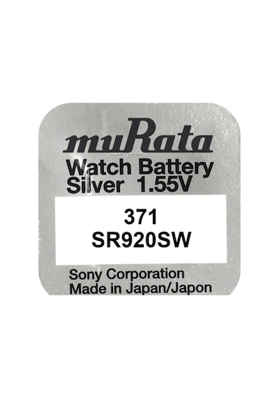 Murata 371 SR920SW Saat Pili 10'lu