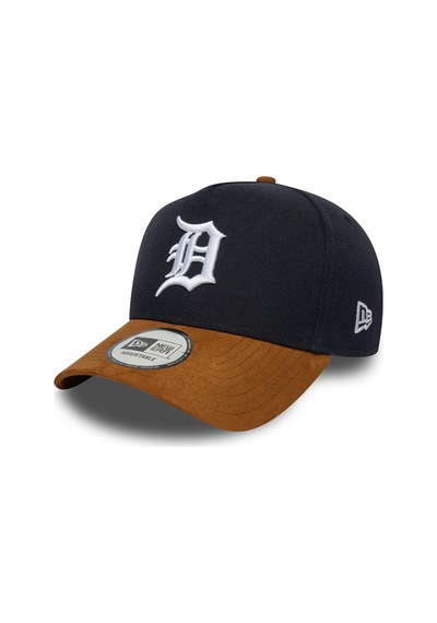 New Era Süet Vizör Lacivert Eframe Dettig Nvybrs Unisex Ayarlanabilir Şapka-11604 Lacivert
