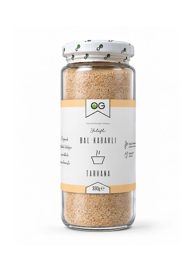 OG natural Yulaflı Bal Kabaklı Bebek Tarhanası +6 Ay 330 Gr