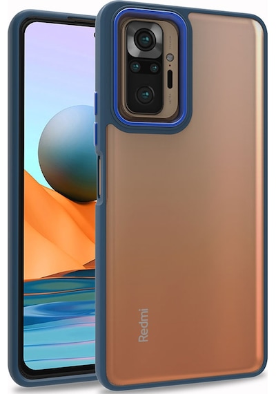 Ariatech Redmi Note 10 Pro Kılıf Flora Kapak - Lila Lila