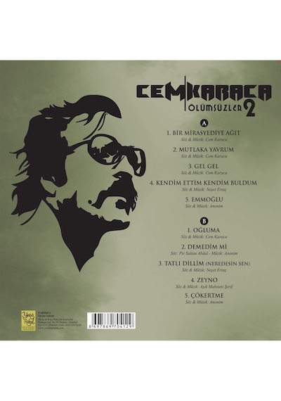 Cem Karaca - Ölümsüzler 2 Plak