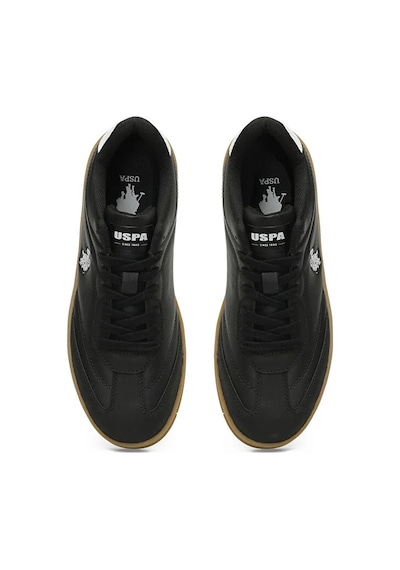U.s. Polo Assn. Vale Wmn 5fx Kadın Sneaker Siyah Siyah