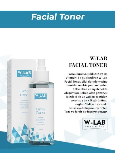 W-Lab Cosmetics Facial Toner 150 ML