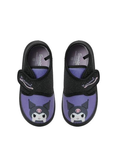 Kuromi Cesı Kur2.p Siyah Kız Çocuk Panduf 000000000102710327 Siyah-mor
