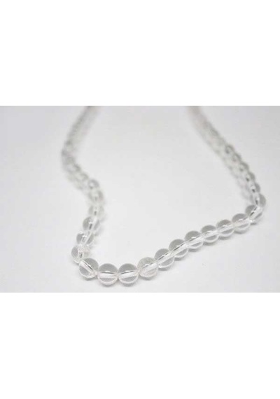 Yaşamtohumu Kristal Kuvars Taşı 6Mm/5 Adet Gümüş