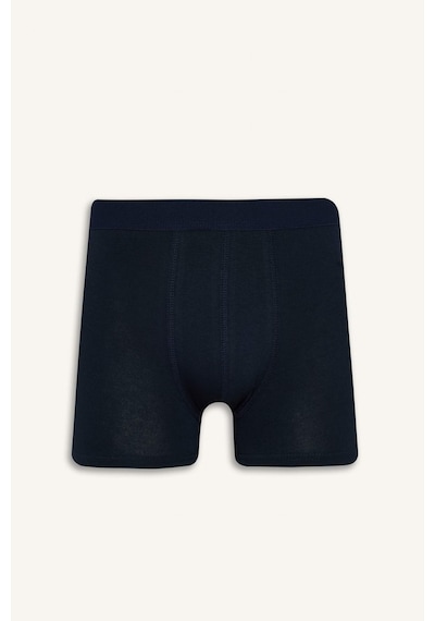 Defacto Regular Fit Çizgili 3lü Boxer E0123ax25aunv135 Lacivert