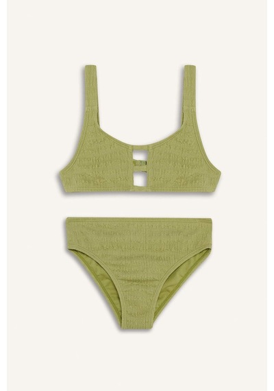 Defacto Kız Çocuk Bikini Takımı E3531a825hsgn743 Yeşil