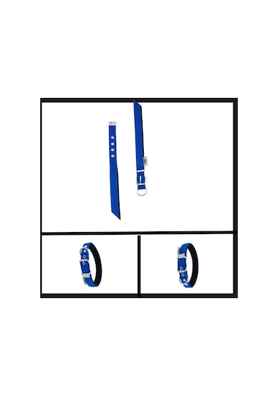 Uyguna-yakala Royal Mavi 2.0 35-40 Cm Dokuma Boyun Tasması-sma.330