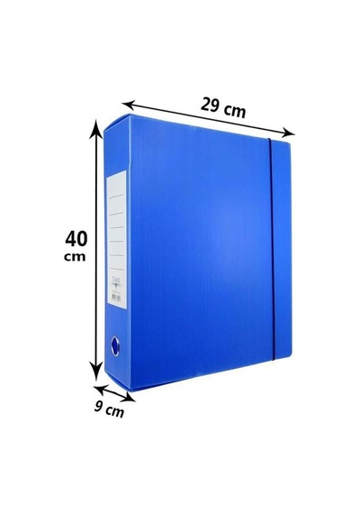 Arşiv ve Proje Kutusu 29 x 40 x 9 CM Mavi 25li