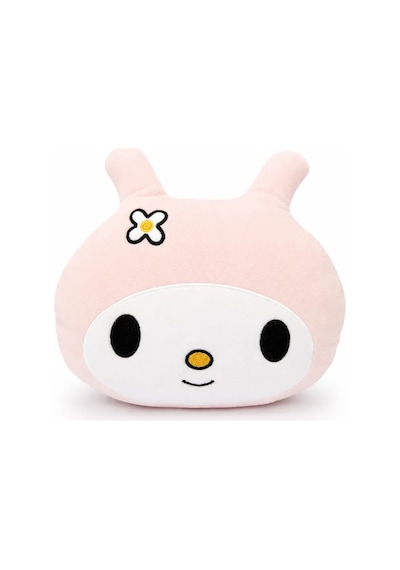 30 Cm My Melody Peluş Yastık Melodi Yastık Sevimli Tavşan Tasarımlı Yumuşak Peluş Oyuncak - 30 Cm Pudra - Beyaz