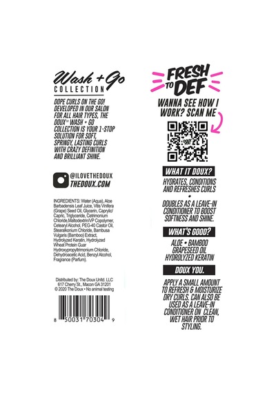 The Doux Fresh To Def Bukle Belirginleştirici Durulanmayan Saç Spreyi 236ml