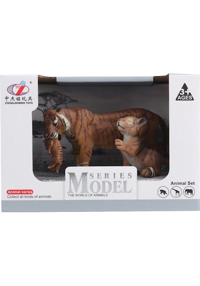 Animal World Kaplan Ve Yavrusu