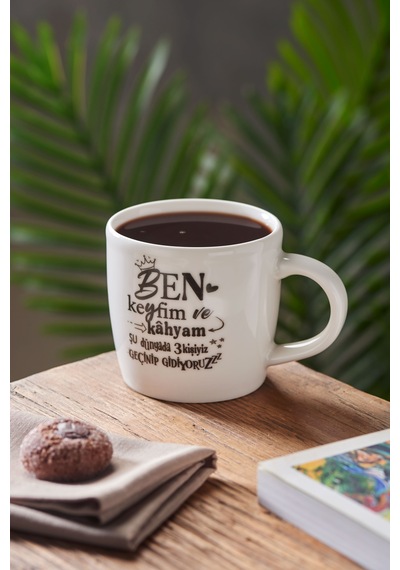 Kütahya Porselen Canım Kendim Bone Mug 350 Cc 885990 Çok Renkli