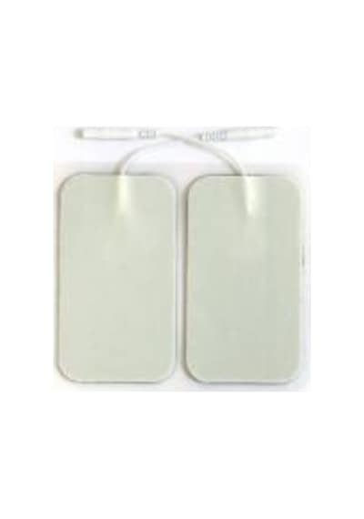 Tens Pedi Elektrodu 5X9 Cm Dikdörtgen 4'Lü 3 Paket (Pakette 12 Adet) Tens Elektrodu 5X9 Çok Renkli