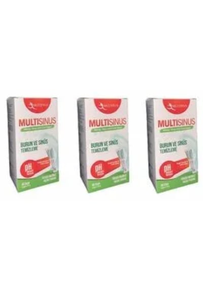 Multiplus Multisinüs Burun Temizleme Kiti Yedek 3 x 48 Şase Multiplus Multisinüs Burun Temizleme Kiti Yedek 3 x 48 Şase