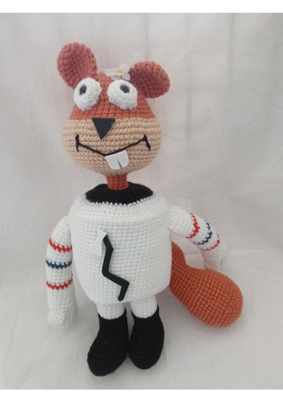 Amigurumi Sincap Astronot Bebek
