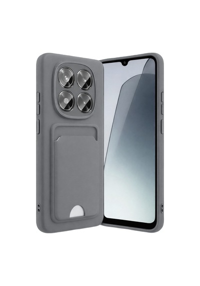 Redmi Note 15 Pro 5g Kelvin Kartvizitli Silikon - Gri Bzsxx00 1
