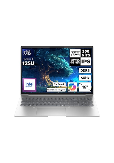 HP EliteBook 660 G11 9C075EAHMF3 Ultra 5-125U 64 GB 1 TB SSD 16" Free Dos Dizüstü Bilgisayar