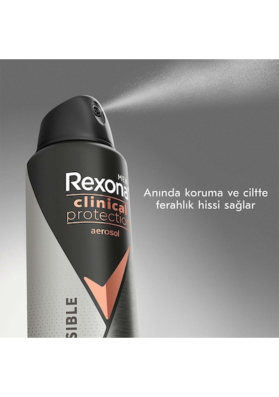 Rexona Men Clinical Protection Invisible Sprey Deodorant 150 Ml