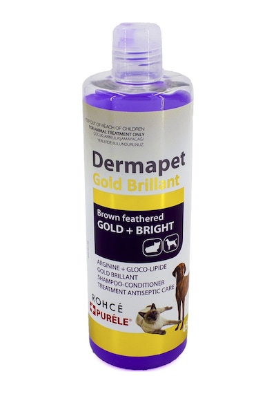 Purele Dermapet Sarı Kahverengi Irk Kedi Ve Köpek İçin Dermatoloj