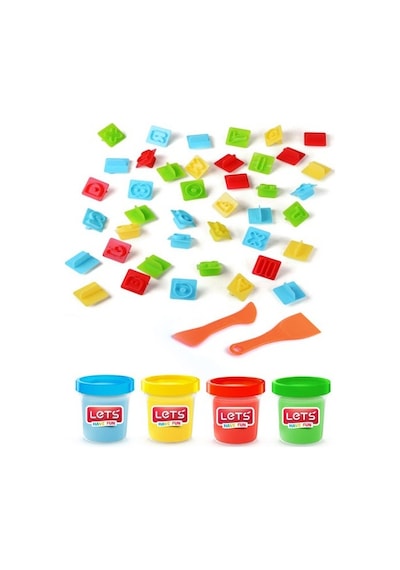 Lets Oyun Hamuru Abc Set L9005