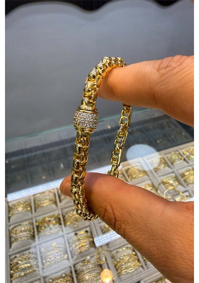 Arnavut Model Bileklik Altın