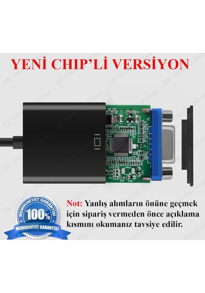 Hdmı To Vga - Hdmı Giriş Vga Çıkış Dönüştürücü