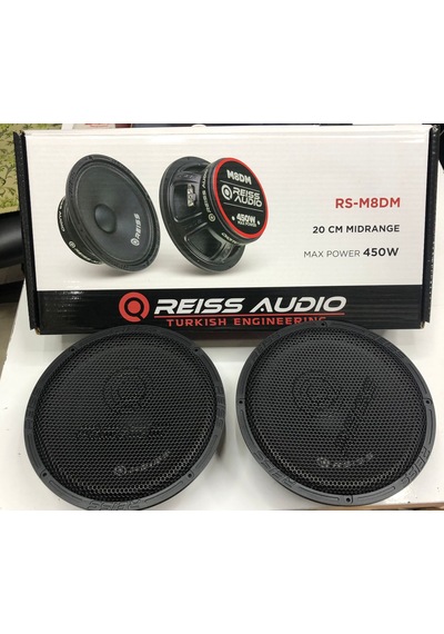 Reıss Audio 20Cm Midrange Ciftti 800Wat 350Rms İki Adet