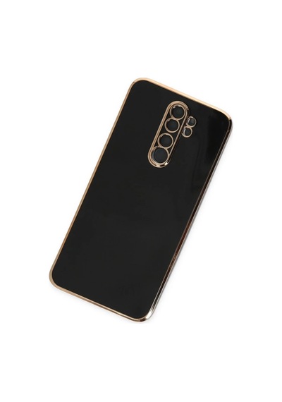 Xiaomi Redmi Note 8 Pro Uyumlu Kılıf Volet Silikon - Siyah