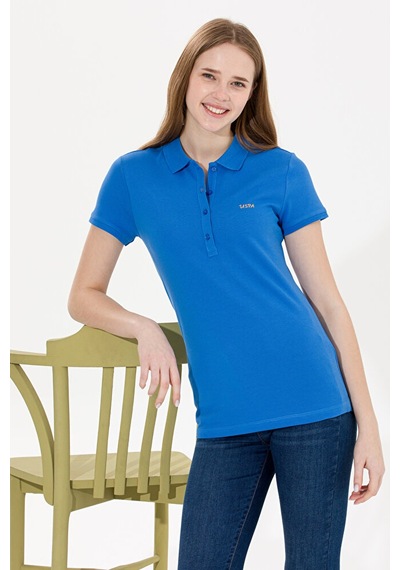 U.S. Polo Assn. Kadın Basic Polo Yaka Tişört 50266348-vr046 168389 U.S. Polo Assn. Kadın Basic Polo Yaka Tişört 50266348-vr046 168389