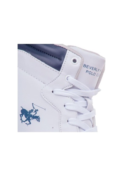 Beverly Hills Polo Club Po-10300 Erkek Sneaker Ayakkabı Beyaz 40-45 Beyaz