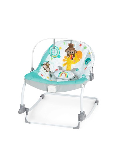 Bright Starts Wild Vibes Ana Kucağı Yatıştırıcı Titreşimler Çıkarılabilir Oyuncak Barı Bebek Koltuğu