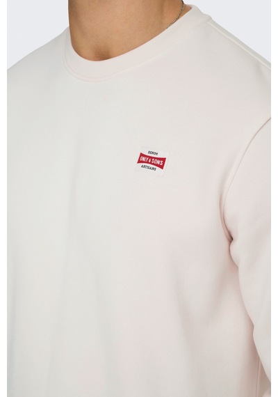 Only & Sons Only&sons Onsdawson Reg Crew Vd Gri Erkek Sweatshirt Gri