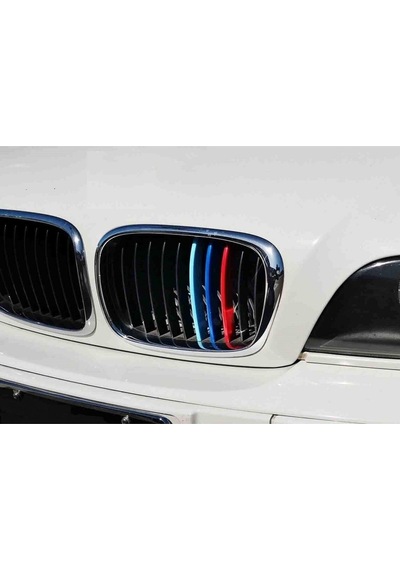 Bmw E39 5 Serisi M Stil Panjur Şeridi 1995-2003 Böbrek Klipsi  Panjura Uyar Uyumlu  -