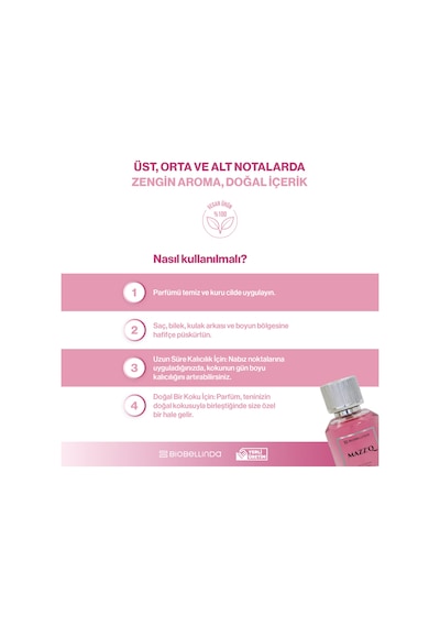 Mazz'q Eau De Parfume For Women Hissettiren Kadın Parfüm 50 Ml Meyveli