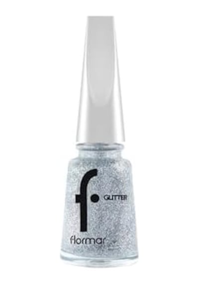Yoğun Simli Şeffaf Oje - Glitter Nail Enamel - Gl038 Holographıc Sılver-8682536049924
