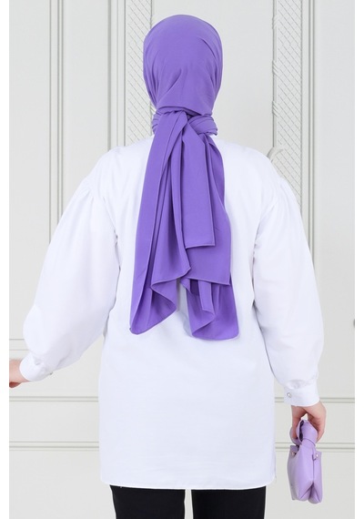 Sevitli Önü Gül Detaylı Tunik-beyaz-3632-beyaz Beyaz