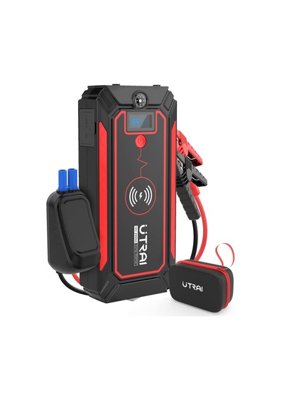 Jstar 4 24000 Mah 2500a Jump Starter Taşınabilir Akü Takviye Cihazı Kablosuz Şarj + Pusula + Çanta + Led Lamba + Powerbank