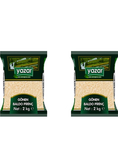 Yazar Gönen Baldo Pirinç 2 x 2 KG