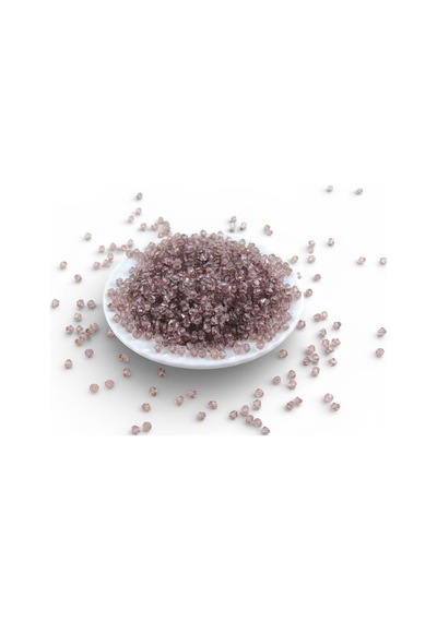 Sütlü Kahve Tonu 5 Mm Piramit Akrilik Boncuk Aksesuar Takı Malzemesi 25 Gram