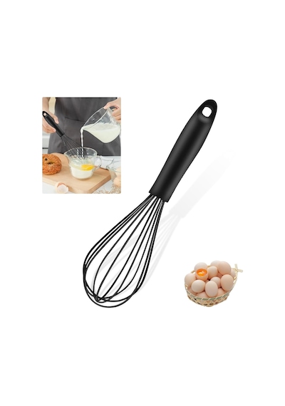 Orret Home Büyük Boy Silikon Çırma Teli,silikon Çırpıcı,yumurta,ayran Ve Pasta İçin Çırpma Teli 2 Diğer