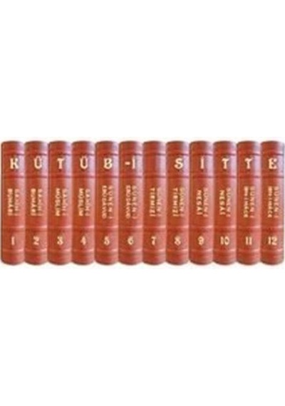 Kütüb-i Sitte 6 Hadis Kitabının Tercümesi 12 Kitap Takım Term...