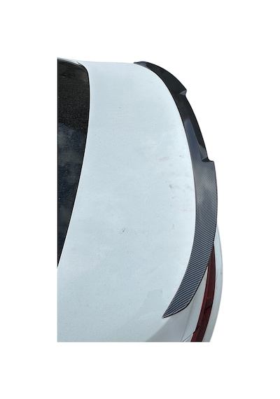 Renault Megane 4 Sedan Uyumlu Bagaj Üstü M4 Karbon Görünüm Spoiler Yarasa İthal Abs Plastik