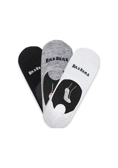 Bad Bear 24.01.02.011 Core Zero Socks 3-pack Çorap Çok Renkli Unisex Çorap Çok Renkli