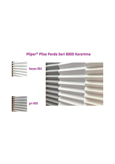 Pliper Yapışkanlı - Plise Perde Karartma