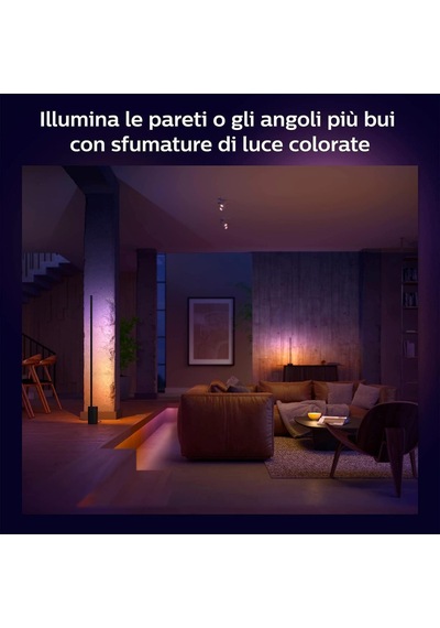 Gradient Signe Akıllı Led Zemin Işığı, Lambader, Siyah Diğer